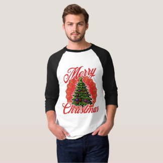 Frohe Weihnachten Langschläfchen T-Shirt