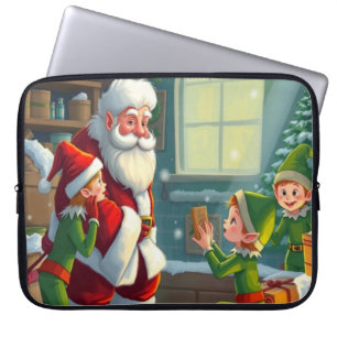 Frohe Weihnachten  Laptopschutzhülle
