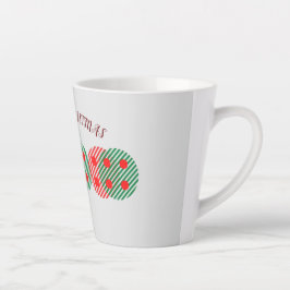 Frohe Weihnachten Latte Tasse