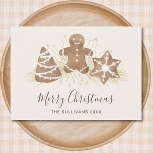 Frohe Weihnachten Lebkuchen