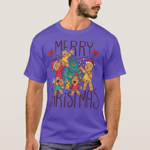 Frohe Weihnachten, Lebkuchenfamilie T-Shirt