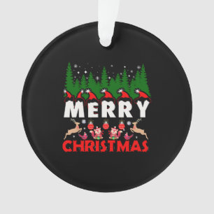 Frohe Weihnachten Leinwand Christlich Weihnachten Ornament