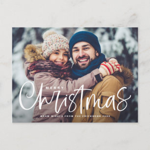 Frohe Weihnachten Lettering Overlay Foto