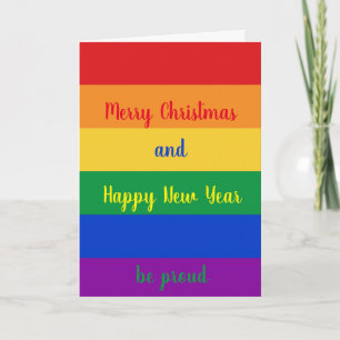 Frohe Weihnachten LGBTQ