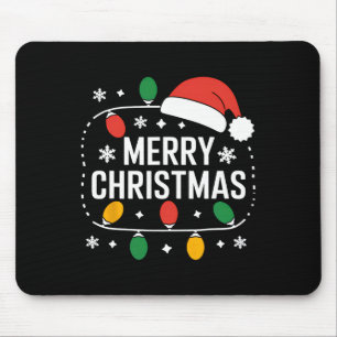 Frohe Weihnachten Lichter Weihnachten Weihnachten  Mousepad