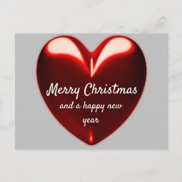 Frohe Weihnachten Liebe Herz Postkarte