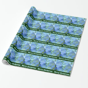 Frohe Weihnachten Liebe Oma Geschenkpapier Blau