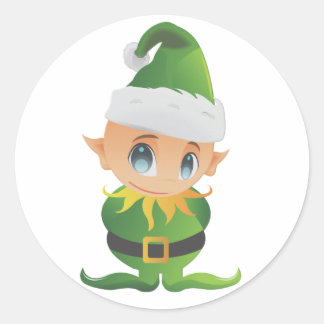 Frohe Weihnachten Lil Angel Sticker