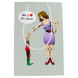 Frohe Weihnachten Little Elf Mittlere Geschenktüte