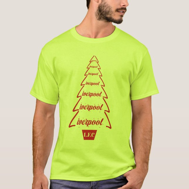 Frohe Weihnachten Liverpool, Merry Kloppmas Jurgen T-Shirt (Vorderseite)