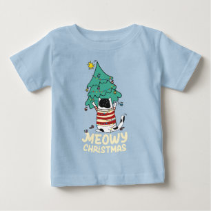 Frohe Weihnachten Lustige Katzenliebhaber  Baby T-shirt