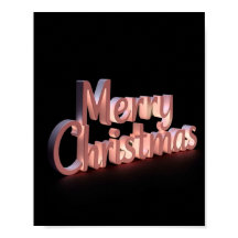 Frohe Weihnachten Luxus-Typografie-Poster Papier 2