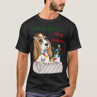 Frohe Weihnachten Mädchen  T-Shirt