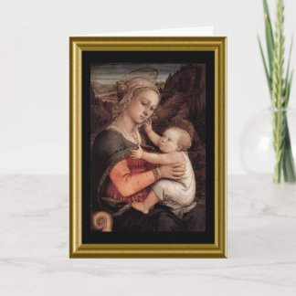 Frohe Weihnachten - Madonna & Kind
