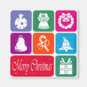 Frohe Weihnachten Magnet