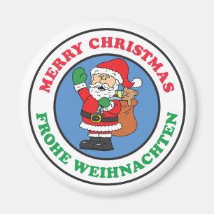 Frohe Weihnachten Magnet