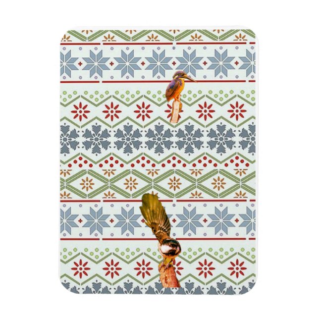 Frohe Weihnachten! Magnet (Vertikal)