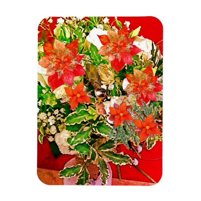 Frohe Weihnachten! Magnet (Vertikal)