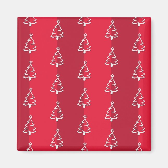 Frohe Weihnachten Magnet (Vorne)