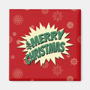 Frohe Weihnachten Magnet