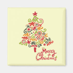 Frohe Weihnachten Magnet