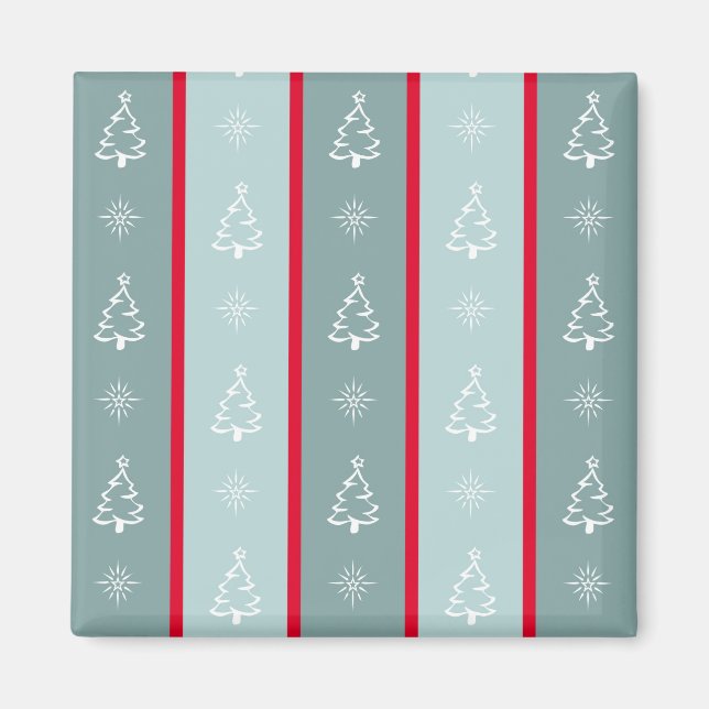 Frohe Weihnachten Magnet (Vorne)