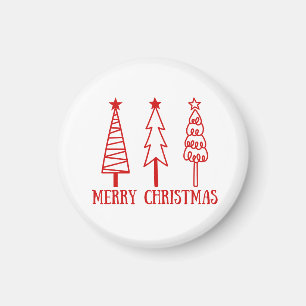 Frohe Weihnachten Magnet