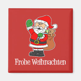 Frohe Weihnachten Magnet