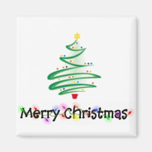 Frohe Weihnachten Magnet