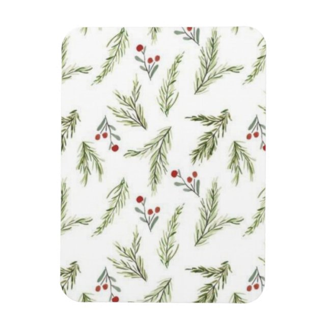 Frohe Weihnachten! Magnet (Vertikal)