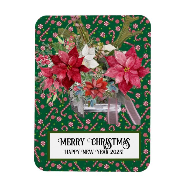 Frohe Weihnachten! Magnet (Vertikal)