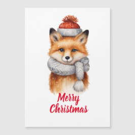 Frohe Weihnachten Magnetkarte