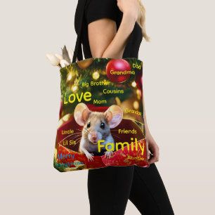 Frohe Weihnachten Maus Liebe Damen-Taschentücher