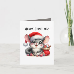 Frohe Weihnachten Maus Nachricht hinzufügen