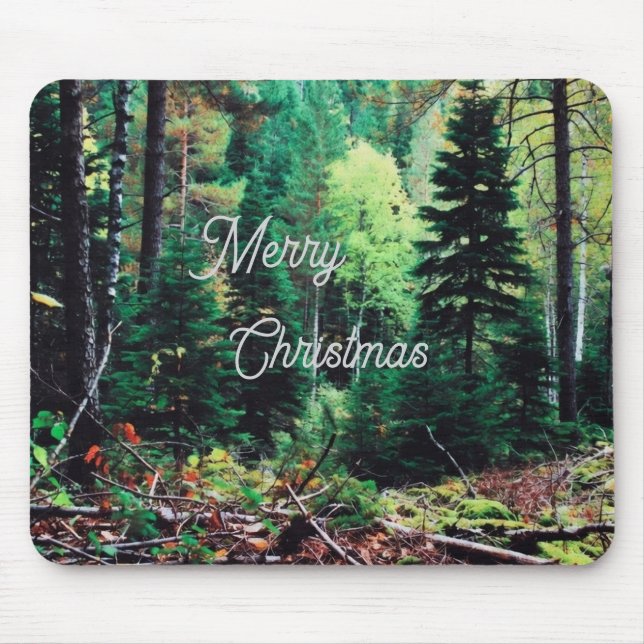 Frohe Weihnachten-Mauspad Mousepad (Vorne)
