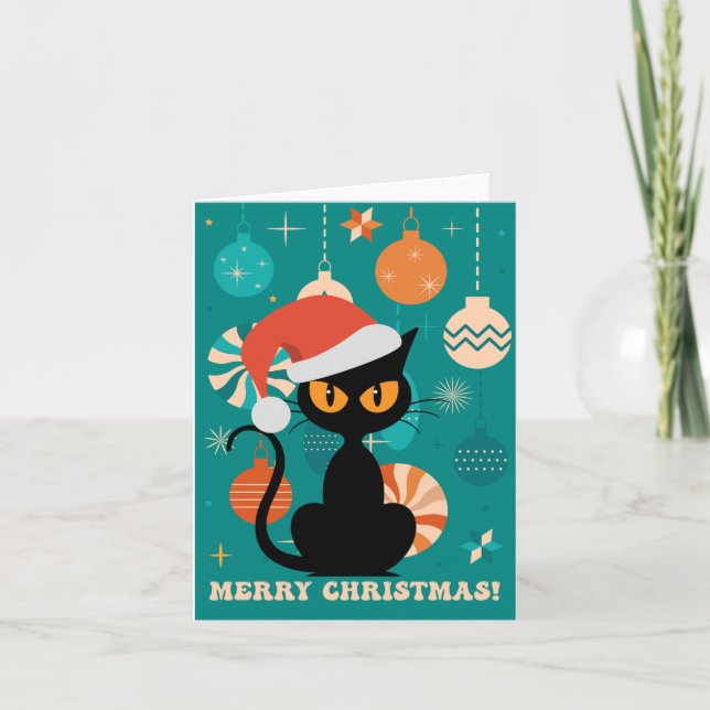 Frohe Weihnachten MCM Black Cat