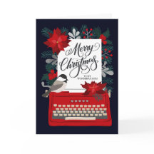 Frohe Weihnachten meiner Mutter mit Vintage-Schrei