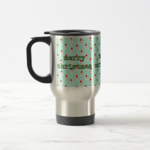 frohe weihnachten mid century modern weihnachtsman reisebecher