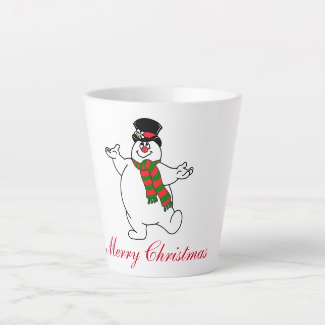 Frohe Weihnachten Milchtasse (Vorderseite)