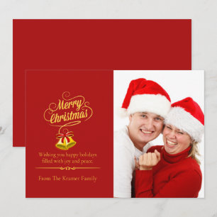Frohe Weihnachten Minimales Foto