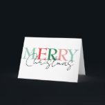 Frohe Weihnachten Minimalistisch farbenfroh einfac Karte<br><div class="desc">Dieses Design kann durch Auswahl der Option Design bearbeiten personalisiert werden. Sie können auch auf andere Gegenstände übertragen. Kontaktieren Sie mich unter colorflowcreations@gmail.com oder nutzen Sie die Chat-Option oben auf der Seite, wenn Sie dieses Design auf einem anderen Produkt haben möchten oder Hilfe benötigen. Sehen Sie mehr von meinen Designs...</div>