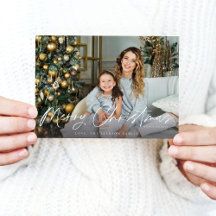 Frohe Weihnachten Minimalistisch H Foto 4B