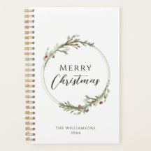 Frohe Weihnachten Minimalistischer Kranz