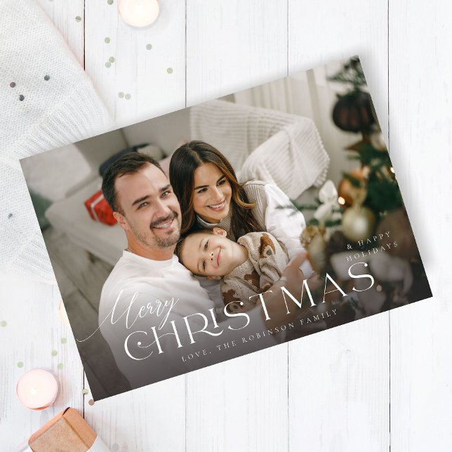 Frohe Weihnachten Minimalistisches H-Foto (Von Creator hochgeladen)