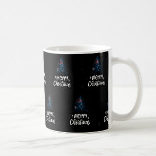 Frohe Weihnachten mit australischer Flagge Kaffeetasse
