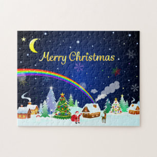 Frohe Weihnachten mit Crescent Moon Puzzle
