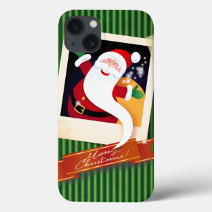 Frohe Weihnachten mit dem Weihnachtsmann! iPhone 13 Hülle