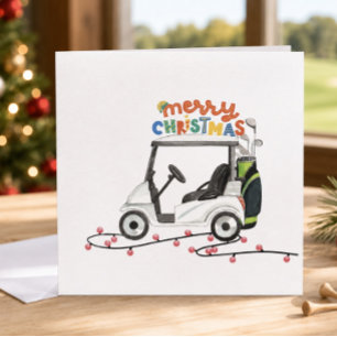 Frohe Weihnachten mit Golf-Taschenwagen für     Go