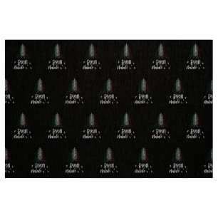 Frohe Weihnachten mit italienische Flagge Stoff