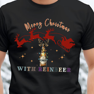 Frohe Weihnachten mit Rainbier T-Shirt